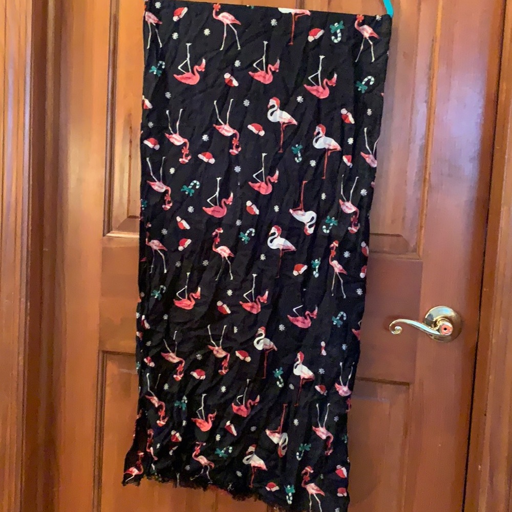 Flamingo scarf